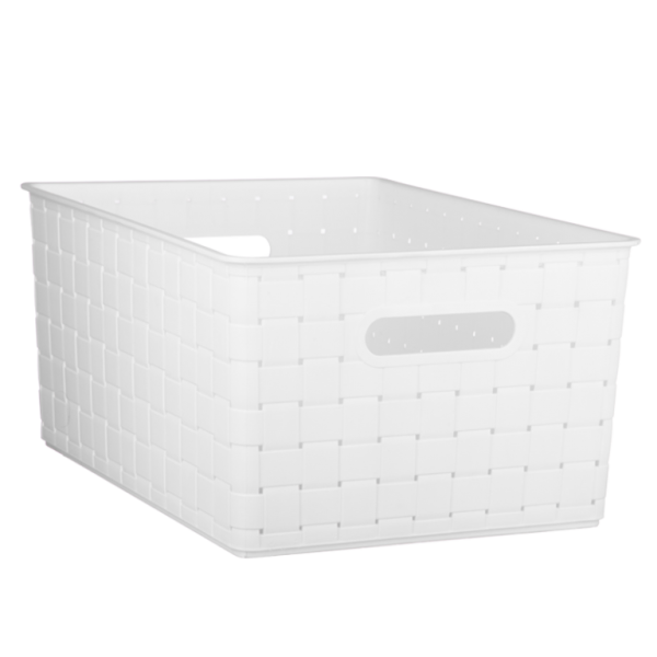 Canasto Organizador Simil Ratan