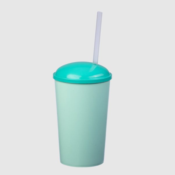 Vaso cine con tapa y bombilla 800cc