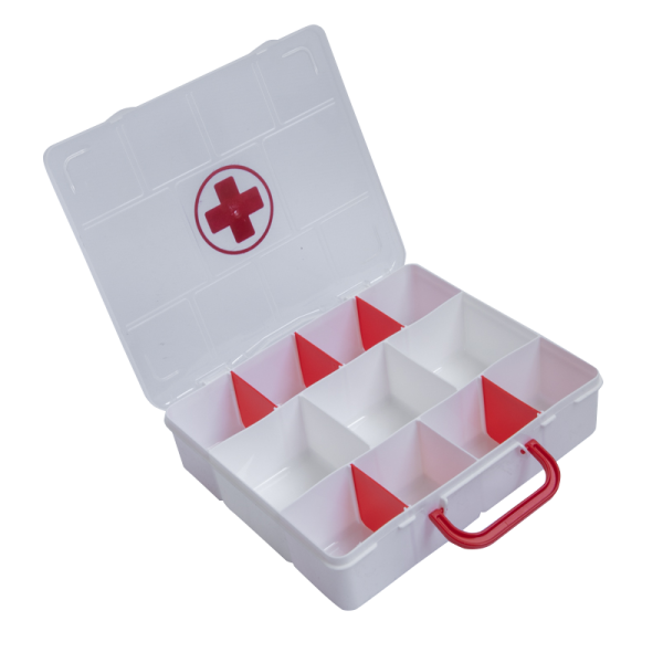Botiquin Valija 11 Divisiones 20Cm X 24Cm X 6Cm