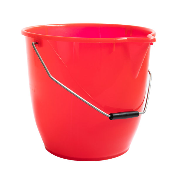 Balde 14 Lts Redondo Reforzado C/ Manija Alambre