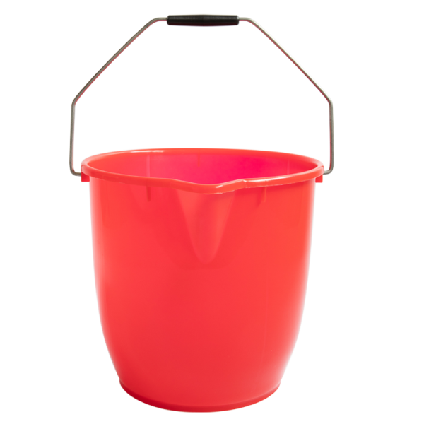Balde 14 Lts Redondo Reforzado C/ Manija Alambre