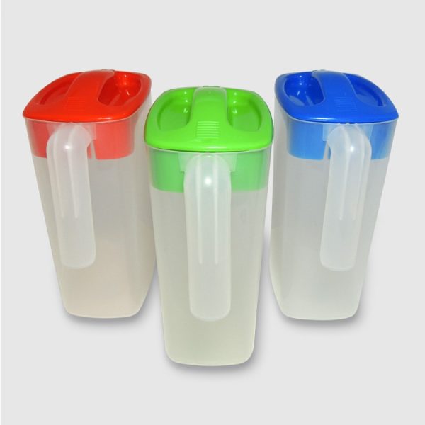 Jarra Rectangular Con Tapa 2250 Cc