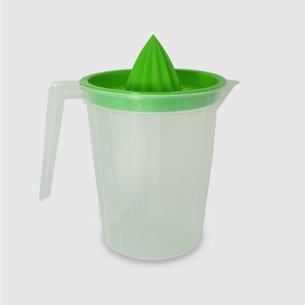 Jarrita Redonda Medidora Frutal Con Exprimidor 1 Lt