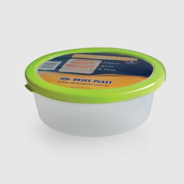 Set X 3 Hermeticos Redondos