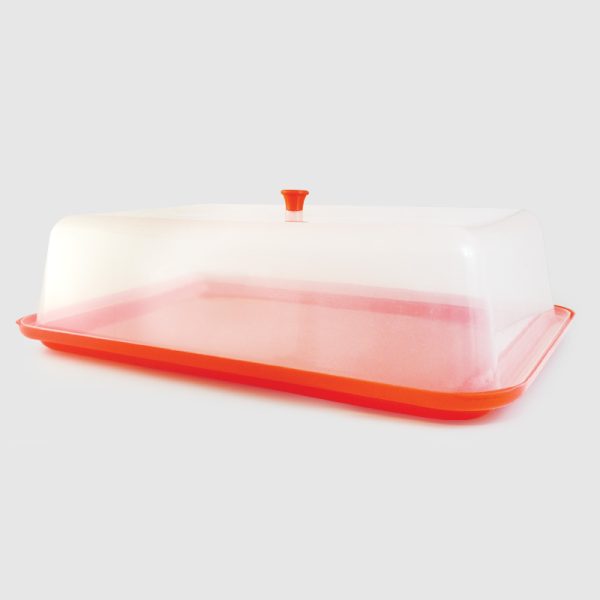 Campana Rectangular C/Plato 41X30X12