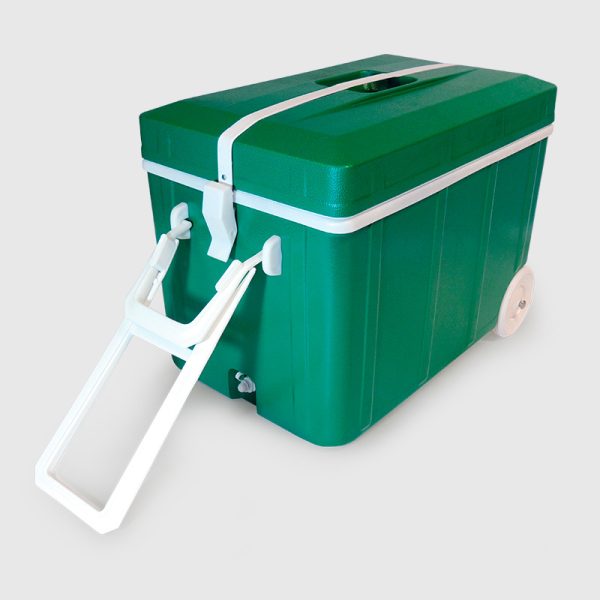 Conservadora Con Canilla De Desagote, Manija Y Ruedas 40Lts