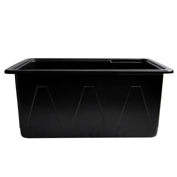 Batea Sup Gde  Rect. 70 Lts Negra Termoformado