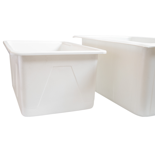 Batea Sup Gde  Rect. 80 Lts Blanca Termoformado