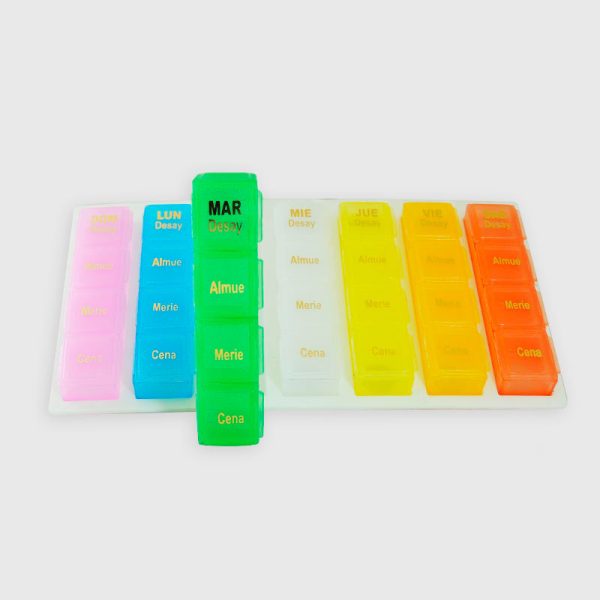 Pastillero Semanal 4 Dosis Diaria