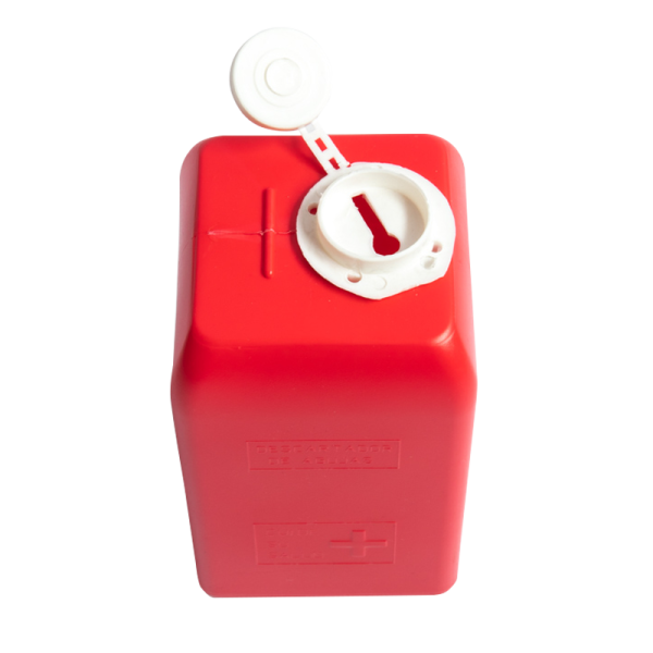 Descartador De Agujas 8Cm X 15Cm Alto