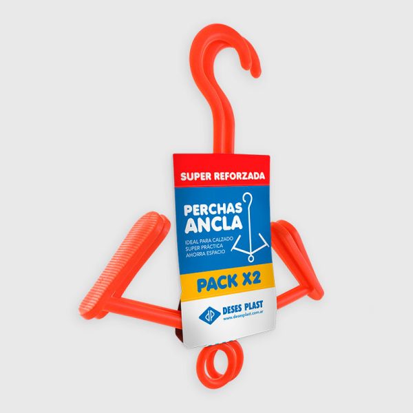 Percha Ancla P/Zapatillas X 2 Unidades C/U