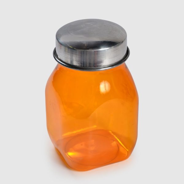 Tarro Cocina c/Tapa Aluminio 4 lados cuadrado 3kg