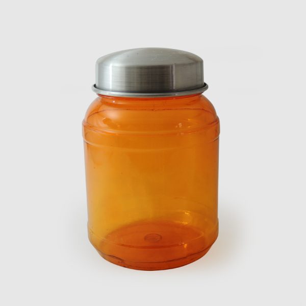 Tarro Cocina c/Tapa Aluminio 4 lados cuadrado 3kg Bajo