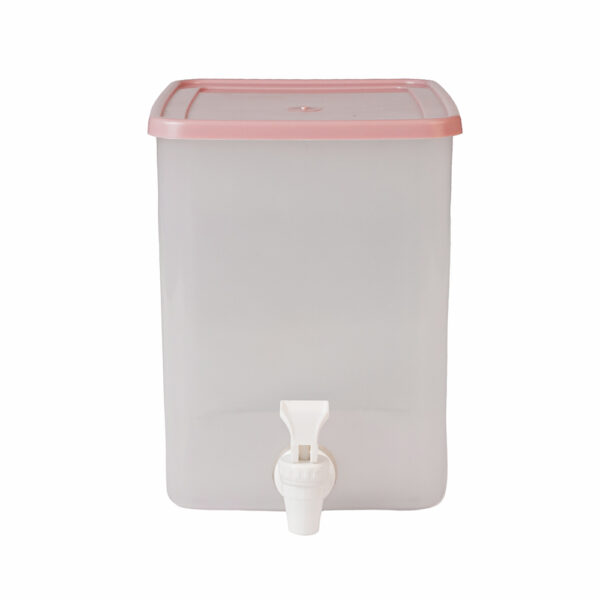 Dispenser Rectangular Apilable 6 Lts. con Canilla