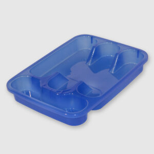 Cubiertero Rectangular Mediano 4 Divisiones