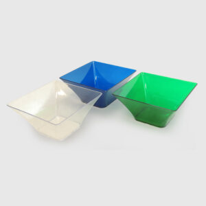 Compotera Cuadrada Chica Cristal