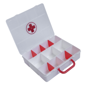 Botiquin Valija 11 Divisiones 20Cm X 24Cm X 6Cm