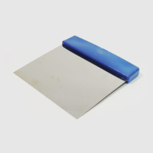 Espatula Acero Inox. Cuadrada C/Mango Plast 15X15